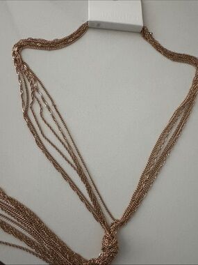 Forever 21 Elegant Gold Layered Necklace